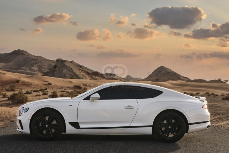 Blanco Bentley Continental GT 2020
